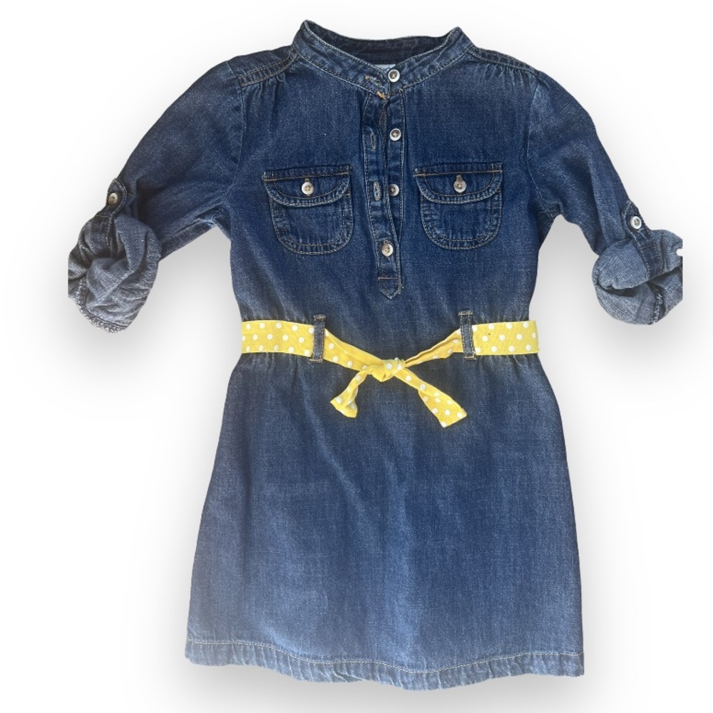 Toddler denim dress